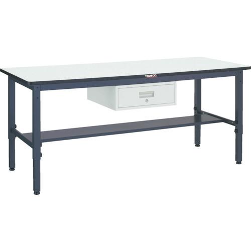 (直送品)TRUSCO AWMR型高さ調節作業台 1800X750XH700-910 1段引出付 AWMR-1875F1