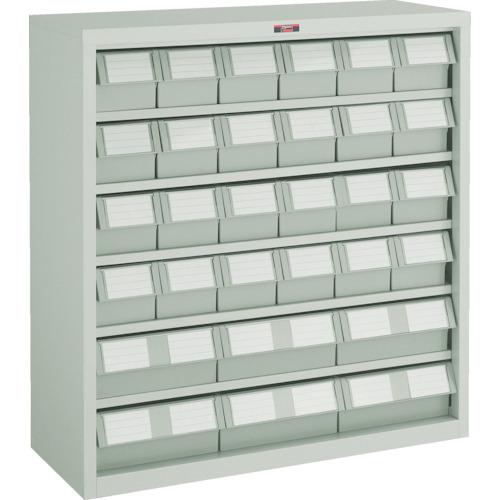 (送料別途)(直送品)TRUSCO パーツケース バンラックケース L型 引出小X24 大X6個 H880 ネオグレー 305L-N24S6L:NG | TRUSCO中山