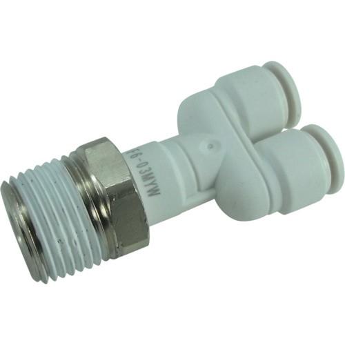 チヨダ ファイブメイルブランチワイ W(白)6mm・R3/8 F6-03MYW | 