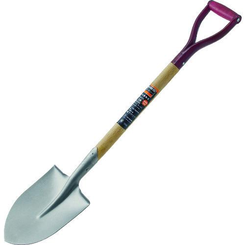 TRUSCO 木柄ミニショベル 丸形 全長815mm MS-815R | TRUSCO中山