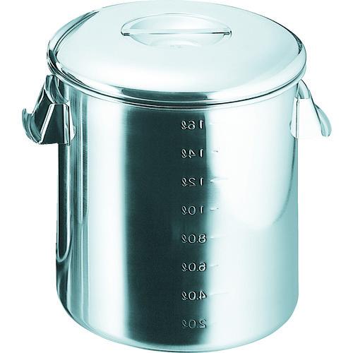 スギコ 18-8目盛付深型キッチンポット 内蓋式 200x200 SH-4620D | 