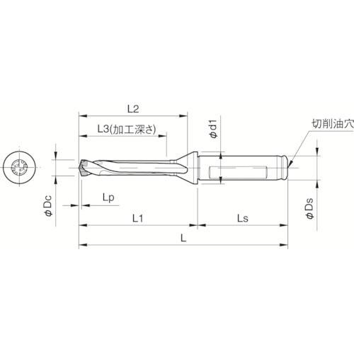 柔らかな質感の 京セラ ドリル用ホルダ SF12-DRC085M-5 切削工具
