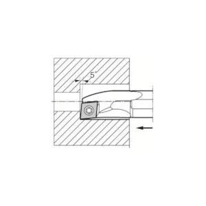 京セラ 内径・奥端面加工用超硬防振バー C/E-SCLC-A(N) S08X-SCLCR06-10A