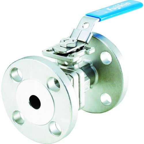 フジキン ステンレス鋼製1MPaフランジ式2ピースボール弁40A(1 1/2) UBV-21-J10R-H-ALX