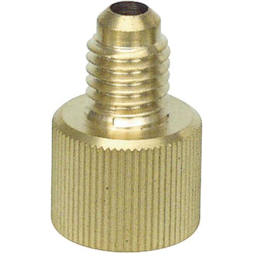 アサダ カーエアコン用異径アダプタ 1/4 メス×M10オス 手締めタイプ Y06101K | 