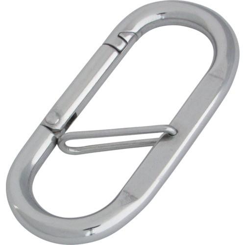 水本 ステンレス プチカラビナ(ハズレ止め付) 線径10mm長さ90mm B-159 | 