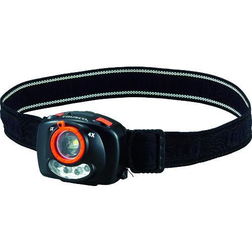 TRUSCO LEDヘッドライト 125ルーメン ブラック THLC-113A-BK | TRUSCO中山