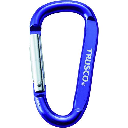 TRUSCO カラビナ 線径6mmX60mm D型 バイオレット TKN660V | TRUSCO中山