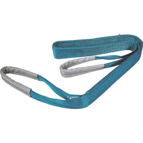 TRUSCO ベルトスリング リサイクルポリエステルスリング JIS3等級 両端アイ形 75mmX3.5m TRPS75-3.5 | 