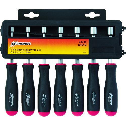 ボンダス ナットドライバー セット7本組(6-12mm) BNX7M | 
