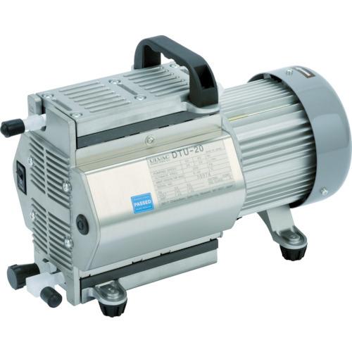 ULVAC 単相100V ダイアフラム型ドライ真空ポンプ DTU-20 | 