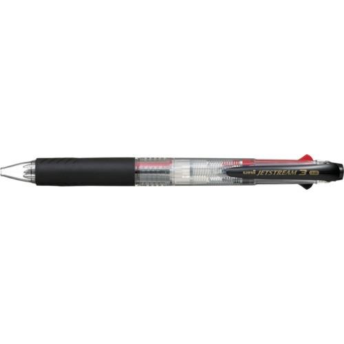 uni ジェットストリーム3色ボールペン太字 透明 SXE340010.T | 三菱