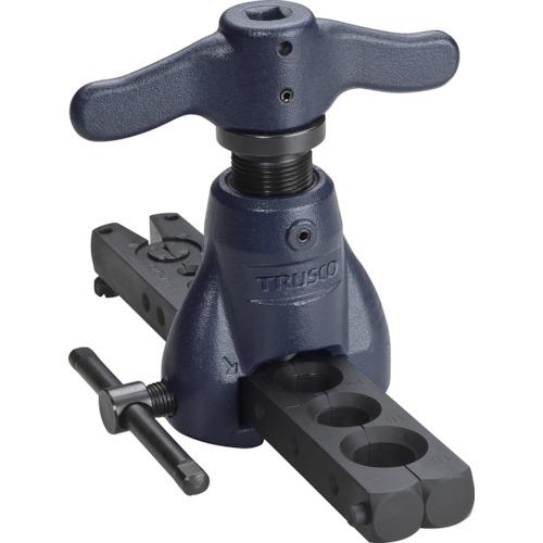 TRUSCO 手動・電動ドリル兼用フレアリングツール(ミリ)新冷媒対応 TFT400M | 