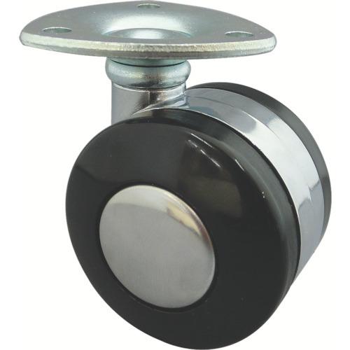 トーシン プレート式双輪キャスター 50径 自在 TW50-P | 