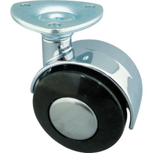 トーシン プレート式双輪キャスター 40径 自在 U40-P | 