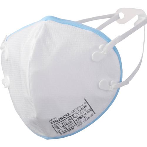 TRUSCO 使い捨て式防じんマスク吸気抵抗50Pa以下 10枚入り TIM-S2-1A-10 | 