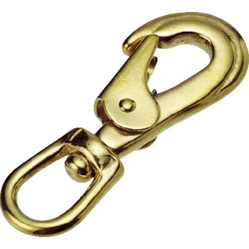TRUSCO フック 真鍮スイベルスナップ (1個=1袋) 使用荷重:0.2kN TBRF-2 | TRUSCO中山