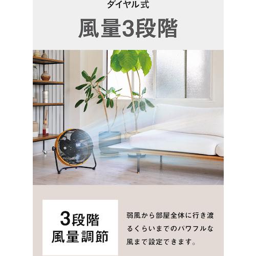 (送料別途)(直送品)CAT 工場扇 35cm (壁・床タイプ) 羽根軸180°半転機能付 イエロー HV-14S360 |  | 10
