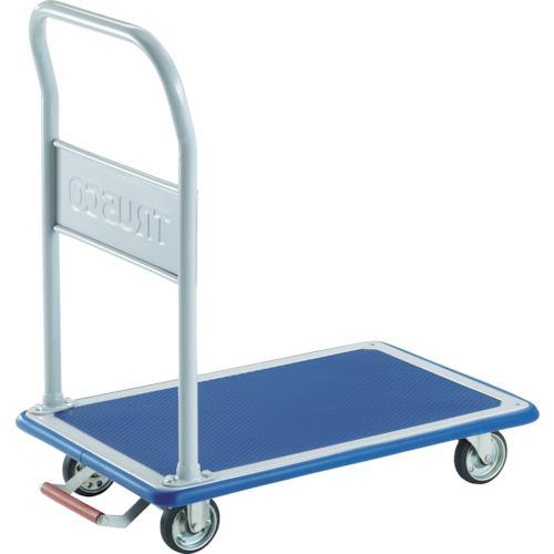 (運賃見積り)(直送品)TRUSCO プレス製台車 ドンキーカート 固定式1225×775 ピン式固定車ストッパー付 502NKB