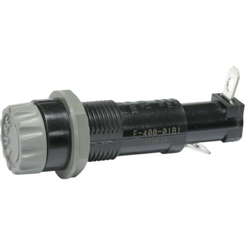 サトーパーツ 筒型ヒューズホルダー F-400-01B1 F-400-01B1 | 