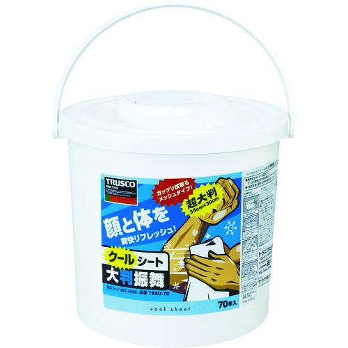 TRUSCO クールボディシート 大判振舞 本体70枚 TBSU-70 | 