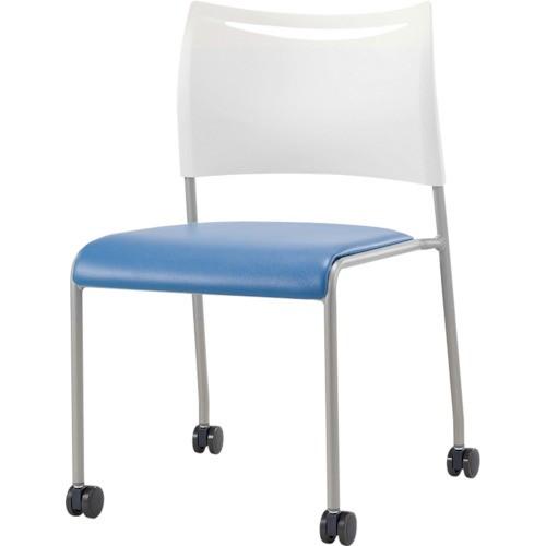 (送料別途)(直送品)アイリスチトセ スタッキングチェアー ライタス LTS-4C-V-BL LTS-4C-V-BL | IRIS OHYAMA