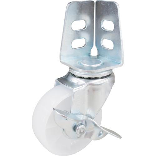 TRUSCO アングル式ナイロンキャスター 自在S付き Φ75 TYSA-75NS | TRUSCO中山