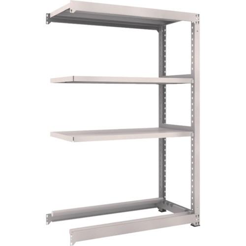 (送料別途)(直送品)TRUSCO スチールラック M3型中量棚 1200X571XH1800 棚板3段+タイヤ1段 連結 M3-6463Y1B | TRUSCO中山