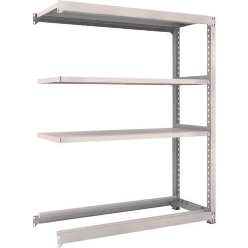 (送料別途)(直送品)TRUSCO スチールラック M3型中量棚 1500X571XH1800 棚板3段+タイヤ1段 連結 M3-6563Y1B | TRUSCO中山