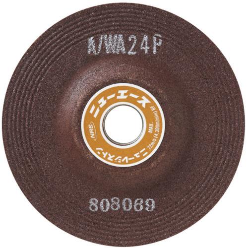 NRS ニューレジストン オフセット型研削砥石 ニューエース 100×6×15 A/WA24P 25枚 NA1006-A24P | 