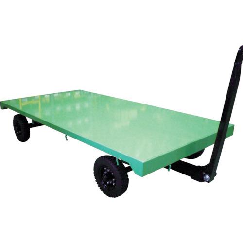 (運賃見積り)(直送品)佐野車輌 2輪ナックル式トレーラー 最大積載荷重 4000kg L40F-N2-040N | 