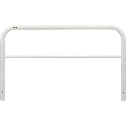 (送料別途)(直送品)サンポール アーチ 車止め 固定式(スチール) 白色 FAH-7U15-650(W) | 