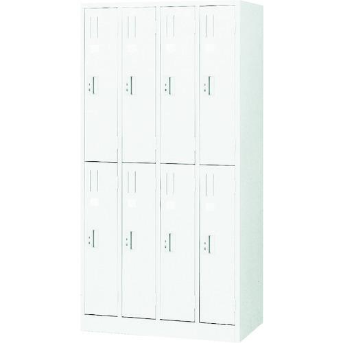 (送料別途)(直送品)TRUSCO スタンダードロッカー 8人用 900X515XH1790 W色 WL87