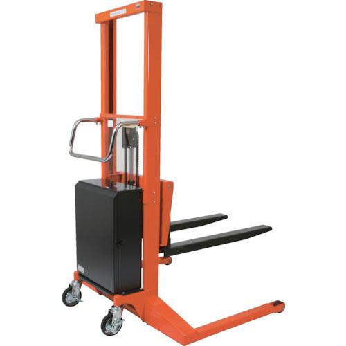 (送料別途)(直送品)TRUSCO コゾウリフター 電動油圧式 800kg フォーク高さ1400 幅広タイプ BEN-D1000-14W