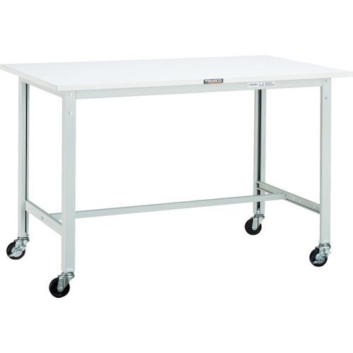 (送料別途)(直送品)TRUSCO AE型作業台 1800X750 75φキャスター付 ホワイト色 AE-1800C75 W | TRUSCO中山