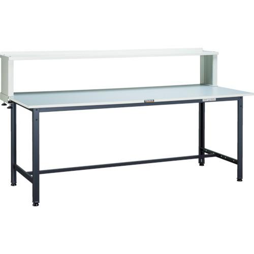 (送料別途)(直送品)TRUSCO RAE型作業台 900X600XH740 上棚付 ダークグレー色 RAE-0960YURB DG | TRUSCO中山