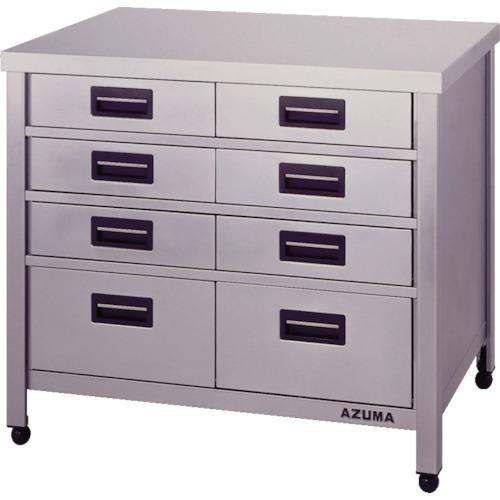 (送料別途)(直送品)アズマ ステンレス製縦型引出し付作業台 HTVO-900 | 