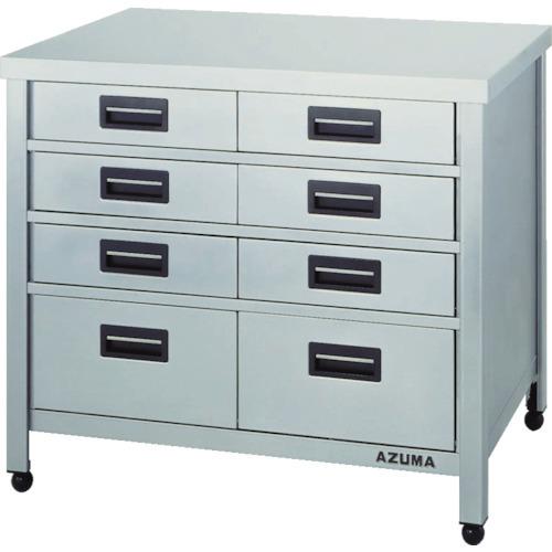 (送料別途)(直送品)アズマ 縦型引出し付作業台 750×450×800 KTVO-750 | 