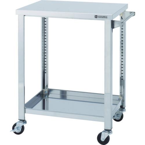 直送品)アズマ ステンレスワゴンWGシリーズ 600×450×800 2段 WG2-600K