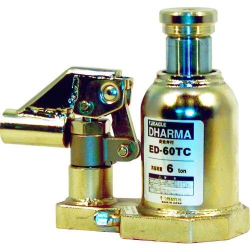 (送料別途)(直送品)イーグル 油圧ジャッキ 低床・クリーンルームレバー回転油圧ジャッキ 6t ED-60TC | 