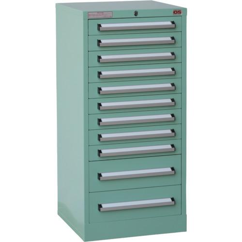 (直送品)OS ミゼットキャビネット 間口418×奥行407×高さ882mm 若草 M12-4