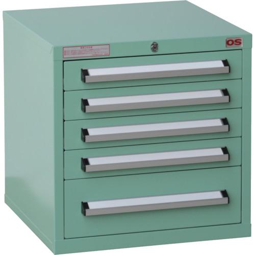 (直送品)OS ミゼットキャビネット 最大積載量100kg 引出し4×1段 M6
