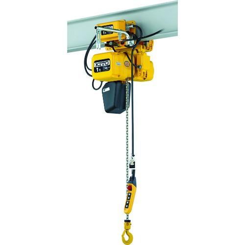 (送料別途)(直送品)キトー 電気チェーンブロック キトーエクセル 2速インバータ標準速 電気トロリ結合式 1t×4m ER2M010IS-IS | 