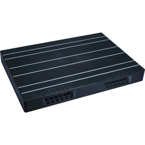 (送料別途)(直送品)リス リサイクルパレット 580760 両面二方差し自動倉庫対応 黒 JCK-R2-100140:BK | LiSS