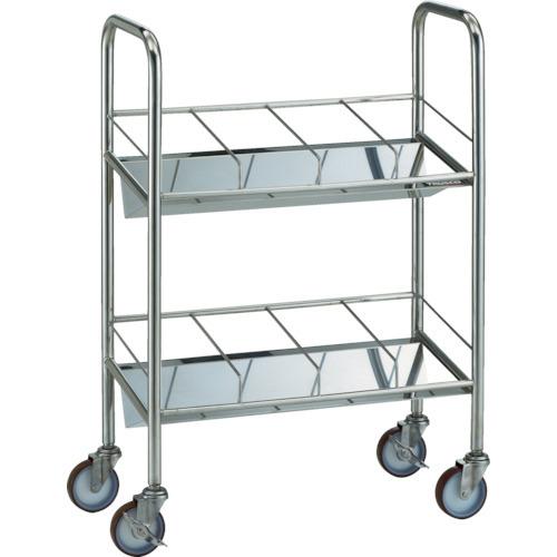 (直送品)TRUSCO オールステンレスファイルワゴン 670X320XH970 SFW-S