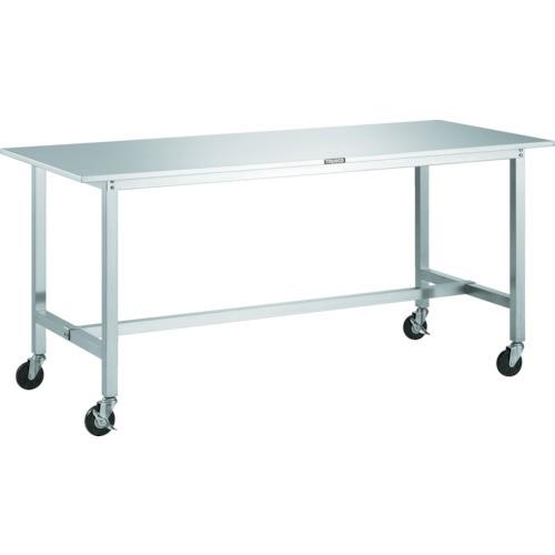 (送料別途)(直送品)TRUSCO SW3型オールステンレス作業台 (導電ステンレス金具車輪付・SUS304) 1500×750 SW3-1575CD100