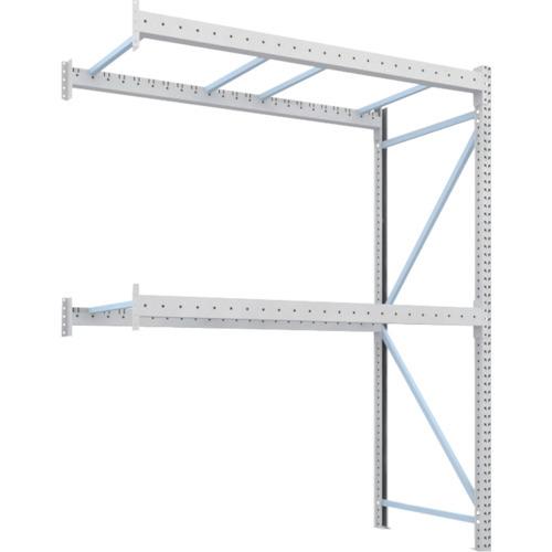 (運賃見積り)(直送品)TRUSCO パレットラック2トン用2300X1100XH3000 2段 連結 2D-30B23-11-2B