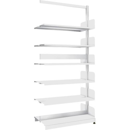 (直送品)TRUSCO 単柱書架 複式 B5縦 W900XD220XH1975 6段 連結 BS-SD63T-6B | TRUSCO中山