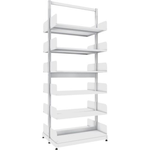 (直送品)TRUSCO 単柱書架 複式 A4横 W900XD320XH2275 6段 BS-SD73Y-6 | TRUSCO中山