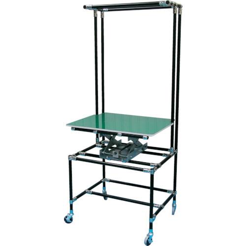 (直送品)スペーシア セル作業台テーブル昇降機付SPDーTー3B 静電黒色仕様 SPD-T-3B | 